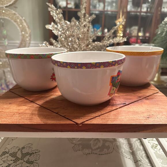 VTG Kellogg's Cereal Mascot Bowls Set of 3 Tony Tiger, Toucan Sam, Corny *Read - Picture 7 of 16
